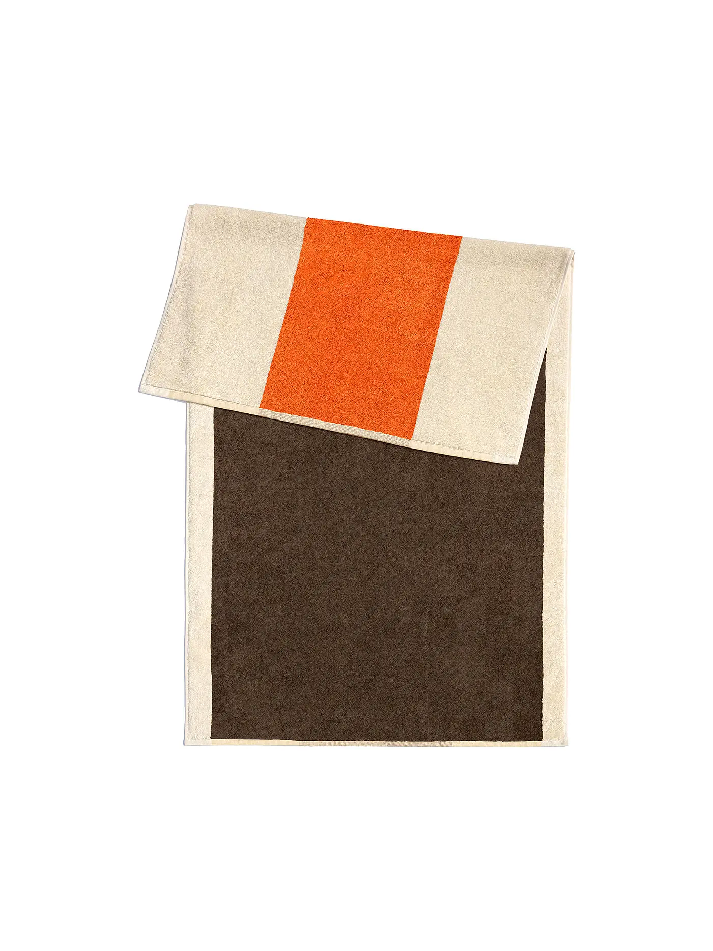SUITE702 | Strandtuch 90x180cm MARTENS AND MARTENS Orange/Brown | 